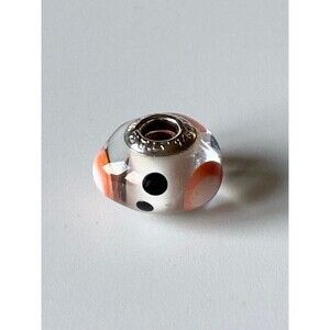 Authentic LFL 925 Italy sterling Star Wars glass charm